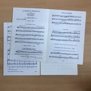 A Festival of Folk-Carols The Christmas Story 1960 Novello