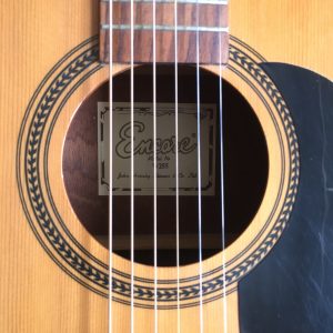 Encore W255 Acoustic 6 String Guitar 1980s Made in Korea