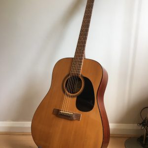 Encore W255 Acoustic 6 String Guitar 1980s Made in Korea