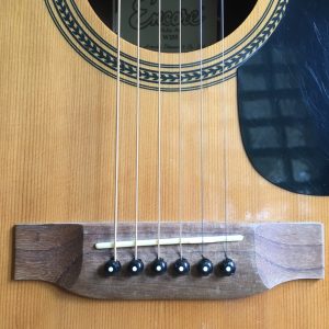 Encore W255 Acoustic 6 String Guitar 1980s Made in Korea