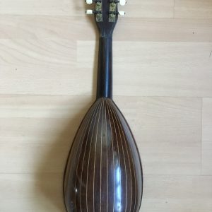 Michele Maratea Neapolitan Mandolin Tortoiseshell inlay 1890s + case project