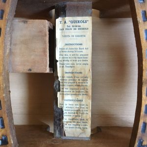 Musical Barrel with Glasses Swiss Musical Movement Made in Spain