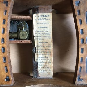 Musical Barrel with Glasses Swiss Musical Movement Made in Spain