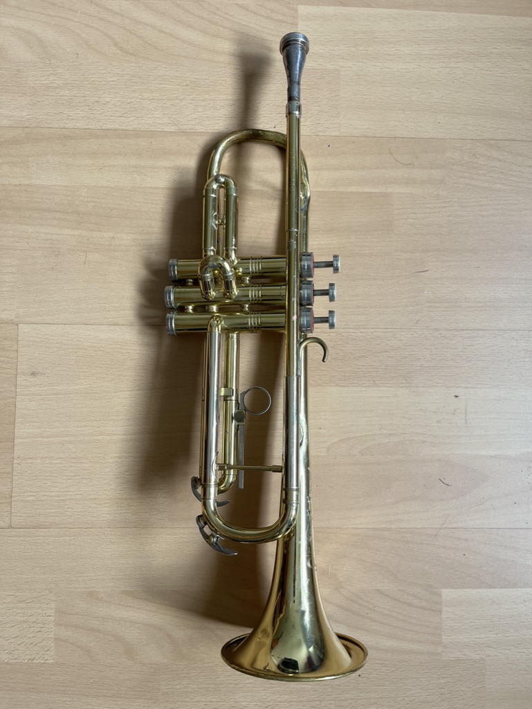 1968 Conn Director Trumpet Shooting Stars USA Original Case Olds 7c mouthpiece