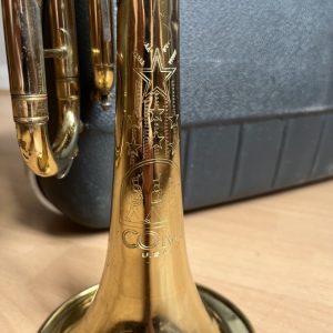 1968 Conn Director Trumpet Shooting Stars USA Original Case Olds 7c mouthpiece