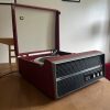 Vintage Bush RP 60 1960s Tube/Valve Record Player Red Made in Great Britain