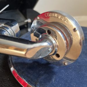 1920s Columbia 202 Picnic Gramophone Blue