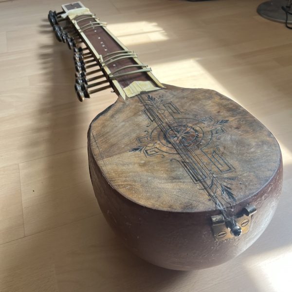Indian Sitar Ornate Project / Display / Spares 120cm