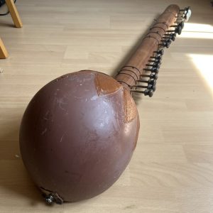 Indian Sitar Ornate Project / Display / Spares 120cm