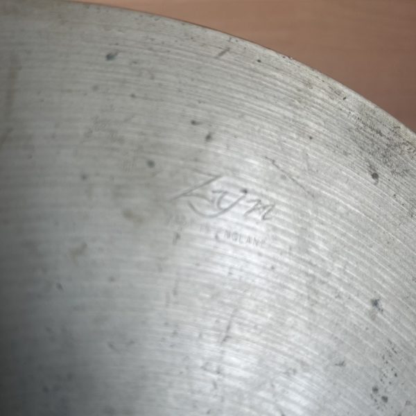 Vintage Zyn 12" Splash Cymbal Made in England 1950s - 1960s