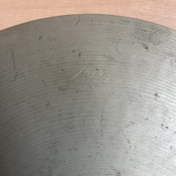 Vintage Zyn 12" Splash Cymbal Made in England 1950s - 1960s