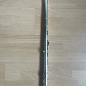 Vintage Earlham Silver Flute in Case. Engraved EARLHAM 