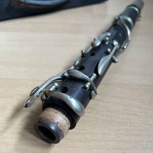 Vintage J R Lafleur London Bb Wooden Clarinet with its Original Case