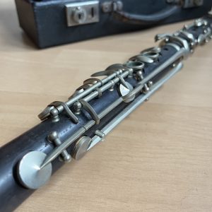 Vintage J R Lafleur London Bb Wooden Clarinet with its Original Case