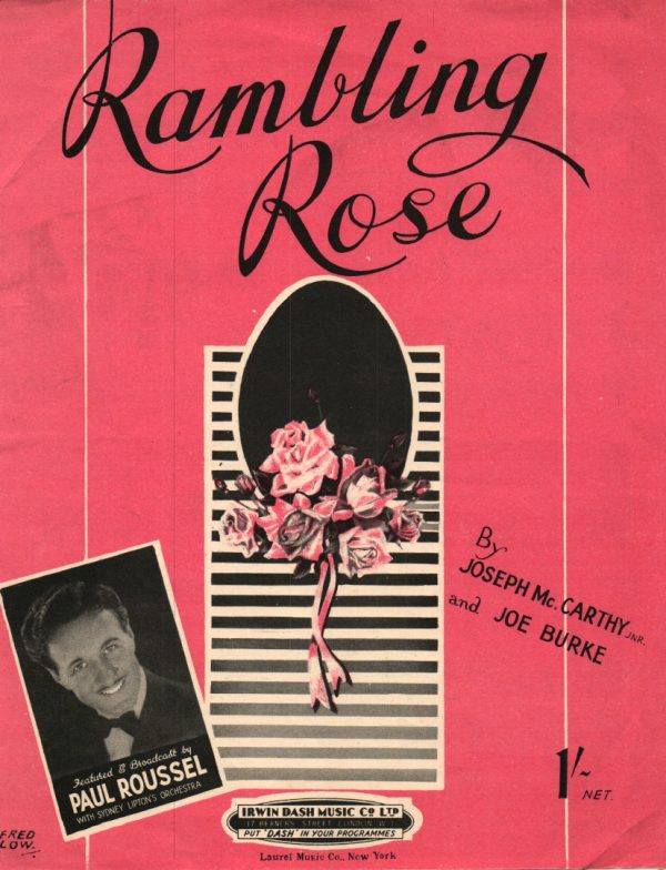 Rambling Rose (1948 song) sheet music