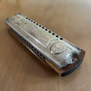 The TROUBADOUR Harmonica 15cm Rare Made in Germany