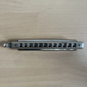 Vintage Super Chromonica M. Hohner Pre War Chromatic Harmonica Key G with Star