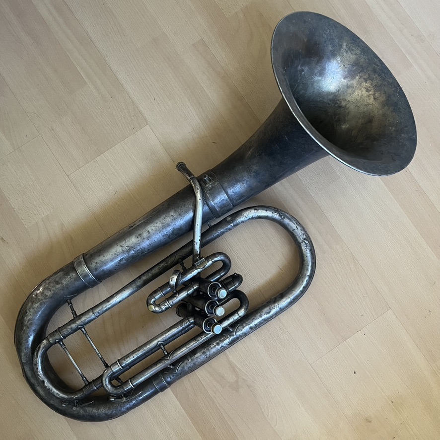 Holton 185 3 Valve Baritone Horn Elkhorn, Wis. USA