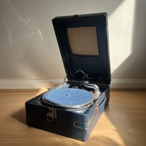 1930s His Masters Voice Gramophone Model 102D Suitcase