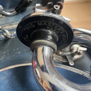 1930s His Masters Voice Gramophone Model 102D Suitcase