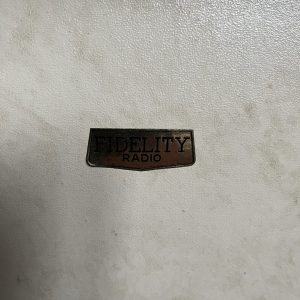 1950/60s Vintage Fidelity Portable Record Player Model HF22