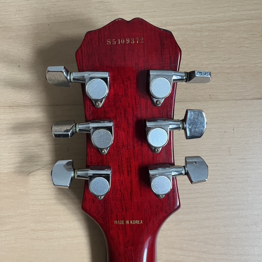 1995 Epiphone SG Electric Guitar Wine Red Made In Korea Samick