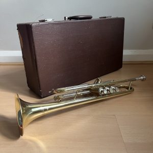 B&S Sonora Bb Trumpet w/ mouthpiece & hard case. Made in Germany