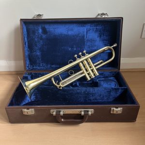 B&S Sonora Bb Trumpet w/ mouthpiece & hard case. Made in Germany