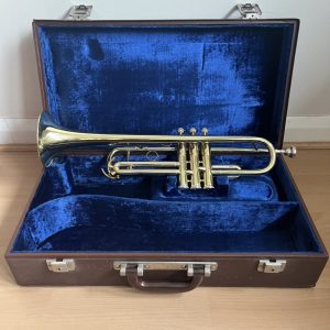 B&S Sonora Bb Trumpet w/ mouthpiece & hard case. Made in Germany