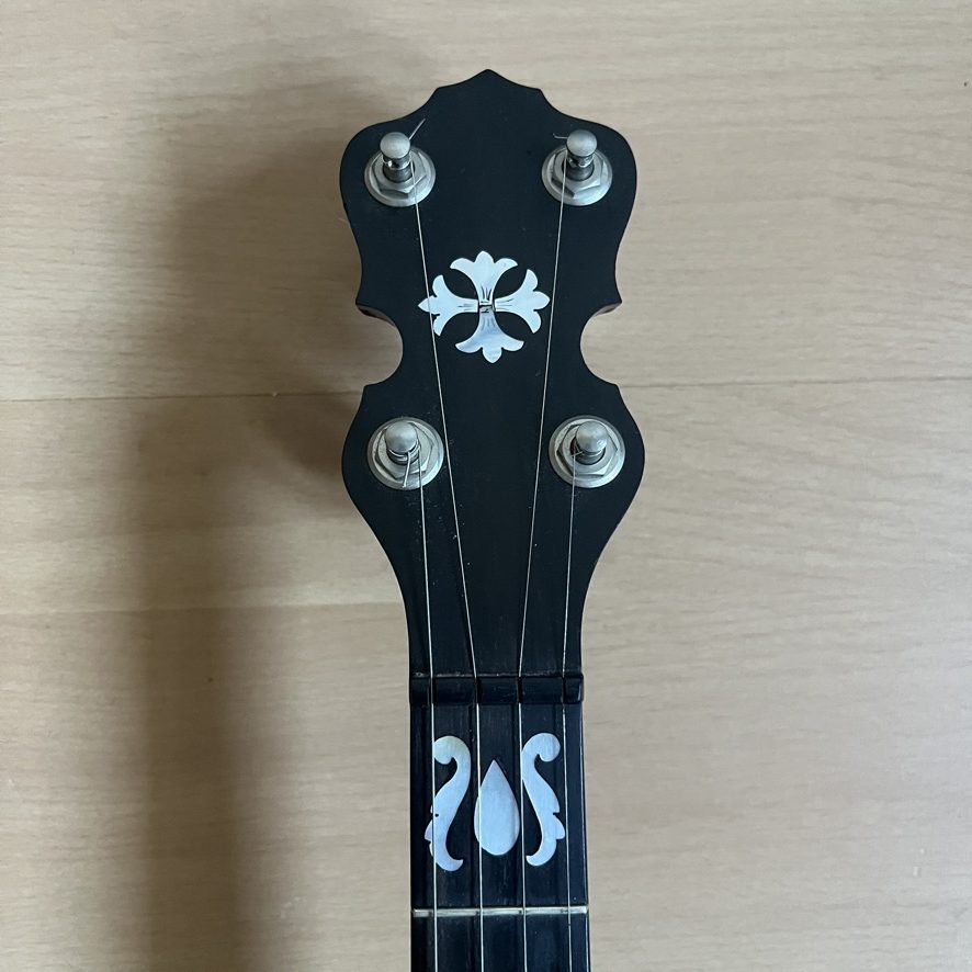 Clifford Essex The Popular 5 String Open Back Banjo w/ resonator, case