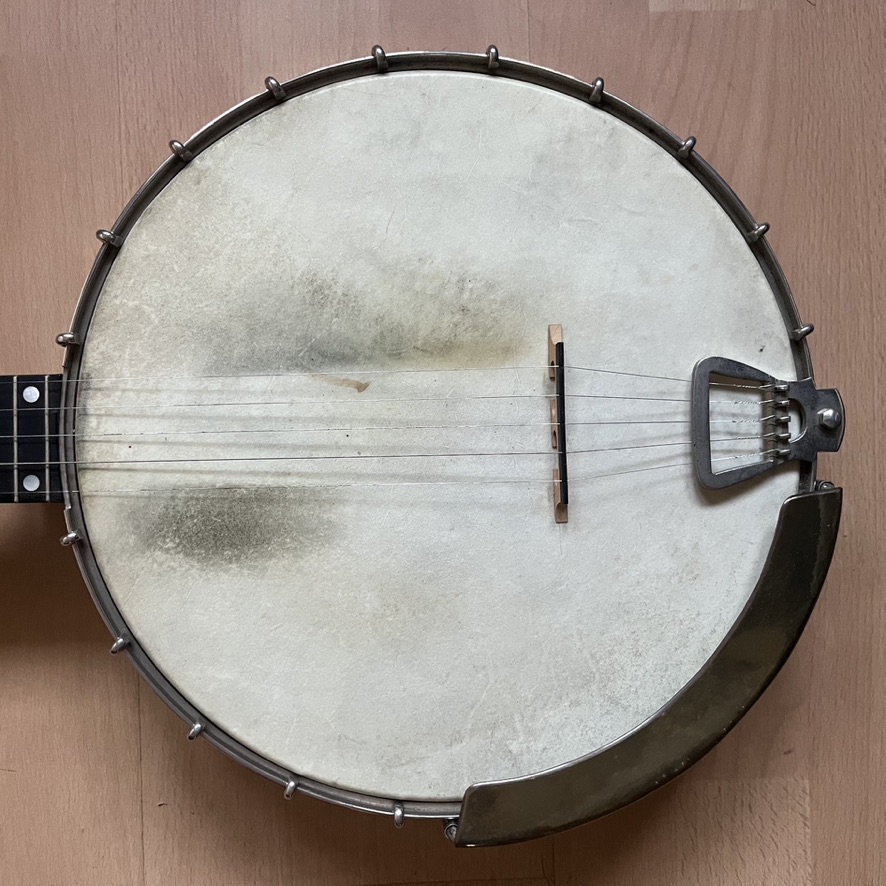 Clifford Essex The Popular 5 String Open Back Banjo w/ resonator, case