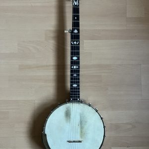 Clifford Essex The Popular 5 String Open Back Banjo w/ resonator, case