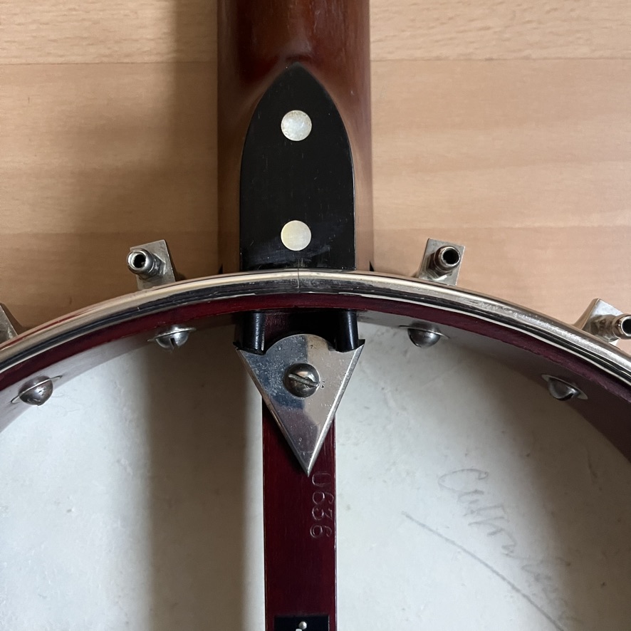 Clifford Essex The Popular 5 String Open Back Banjo w/ resonator, case