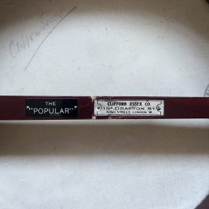 Clifford Essex The Popular 5 String Open Back Banjo w/ resonator, case