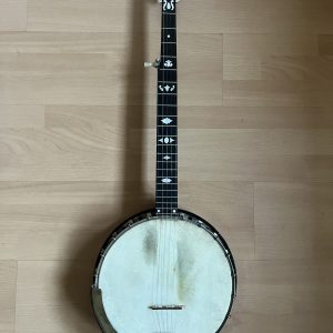 Clifford Essex The Popular 5 String Open Back Banjo w/ resonator, case