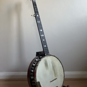 Clifford Essex The Popular 5 String Open Back Banjo w/ resonator, case