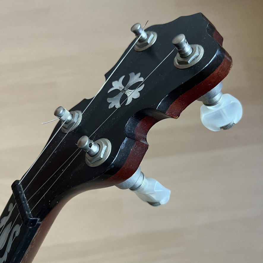 Clifford Essex The Popular 5 String Open Back Banjo w/ resonator, case