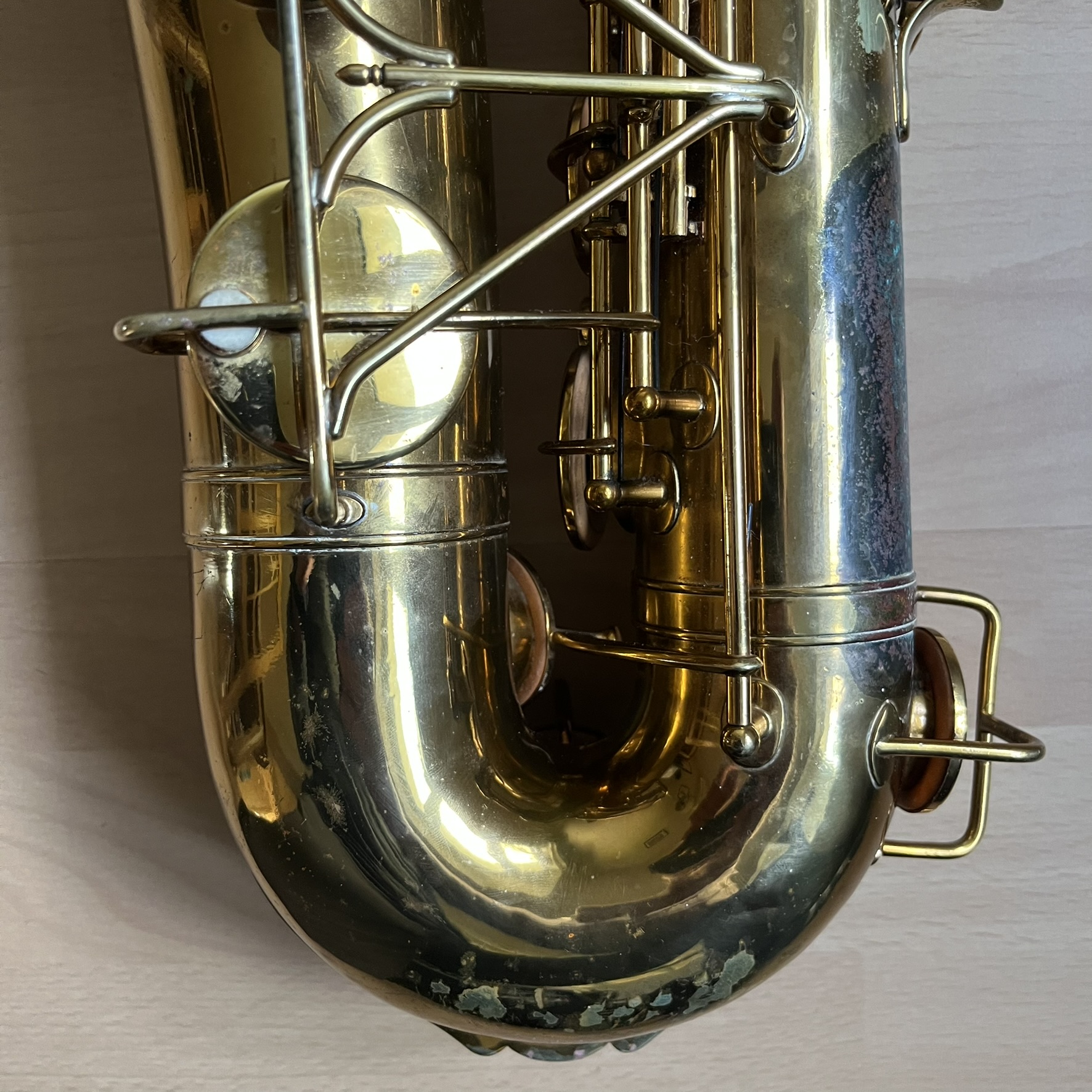 Vintage Elkhart Tenor Saxophone Band Inst Co Made in USA w/ Hard Case