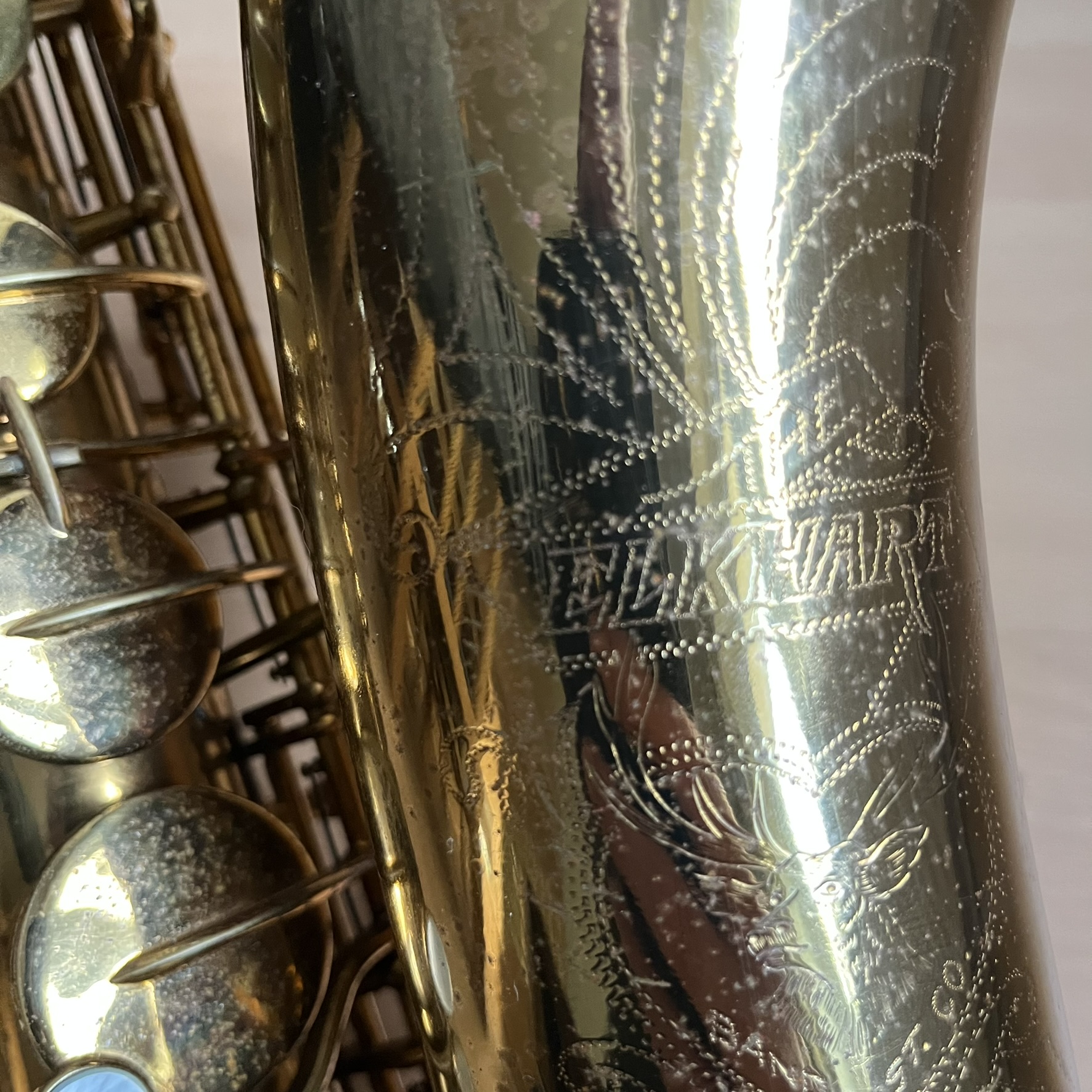 Vintage Elkhart Tenor Saxophone Band Inst Co Made in USA w/ Hard Case