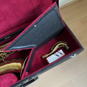 Vintage Elkhart Tenor Saxophone Band Inst Co Made in USA w/ Hard Case