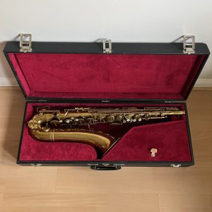 Vintage Elkhart Tenor Saxophone Band Inst Co Made in USA w/ Hard Case