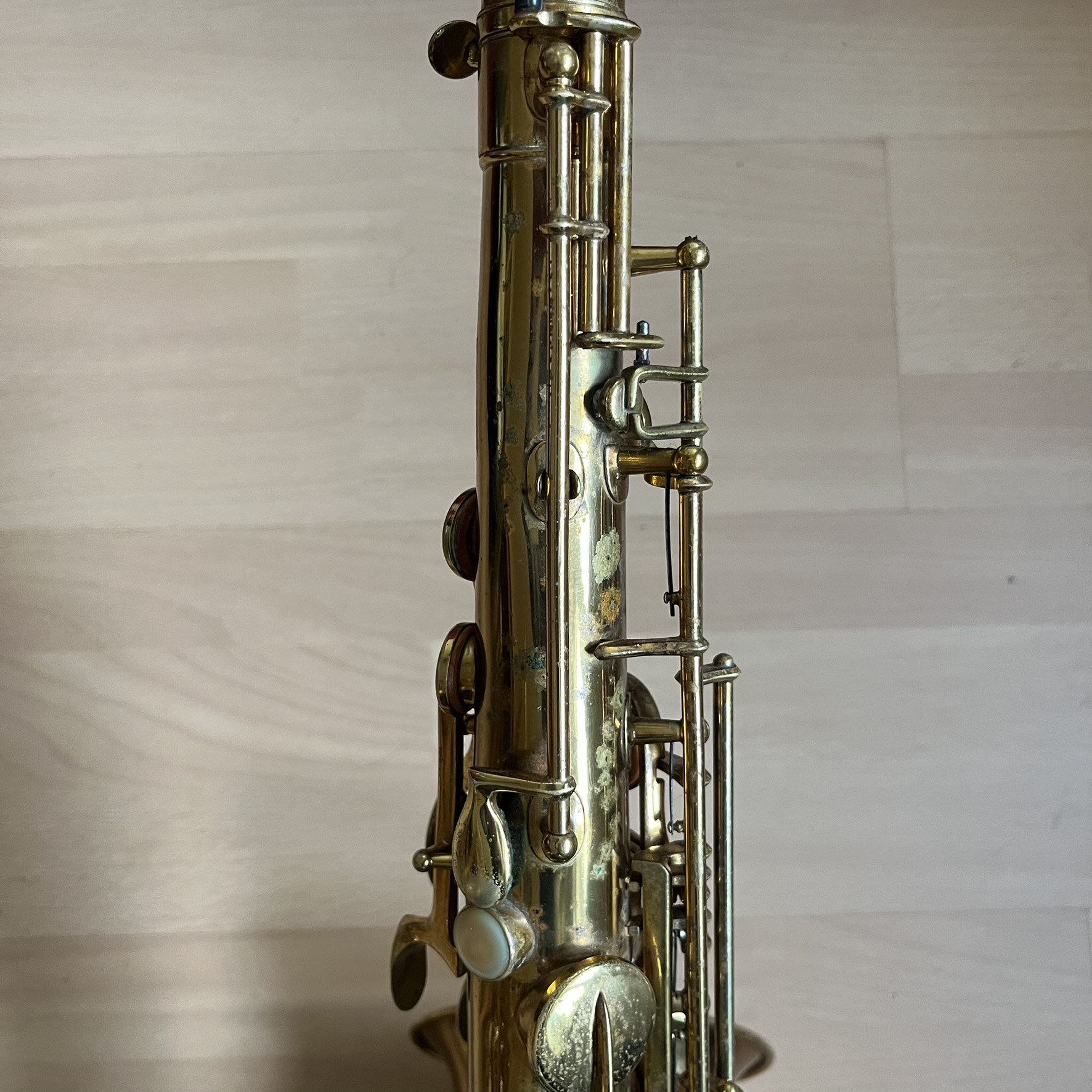 Vintage Elkhart Tenor Saxophone Band Inst Co Made in USA w/ Hard Case
