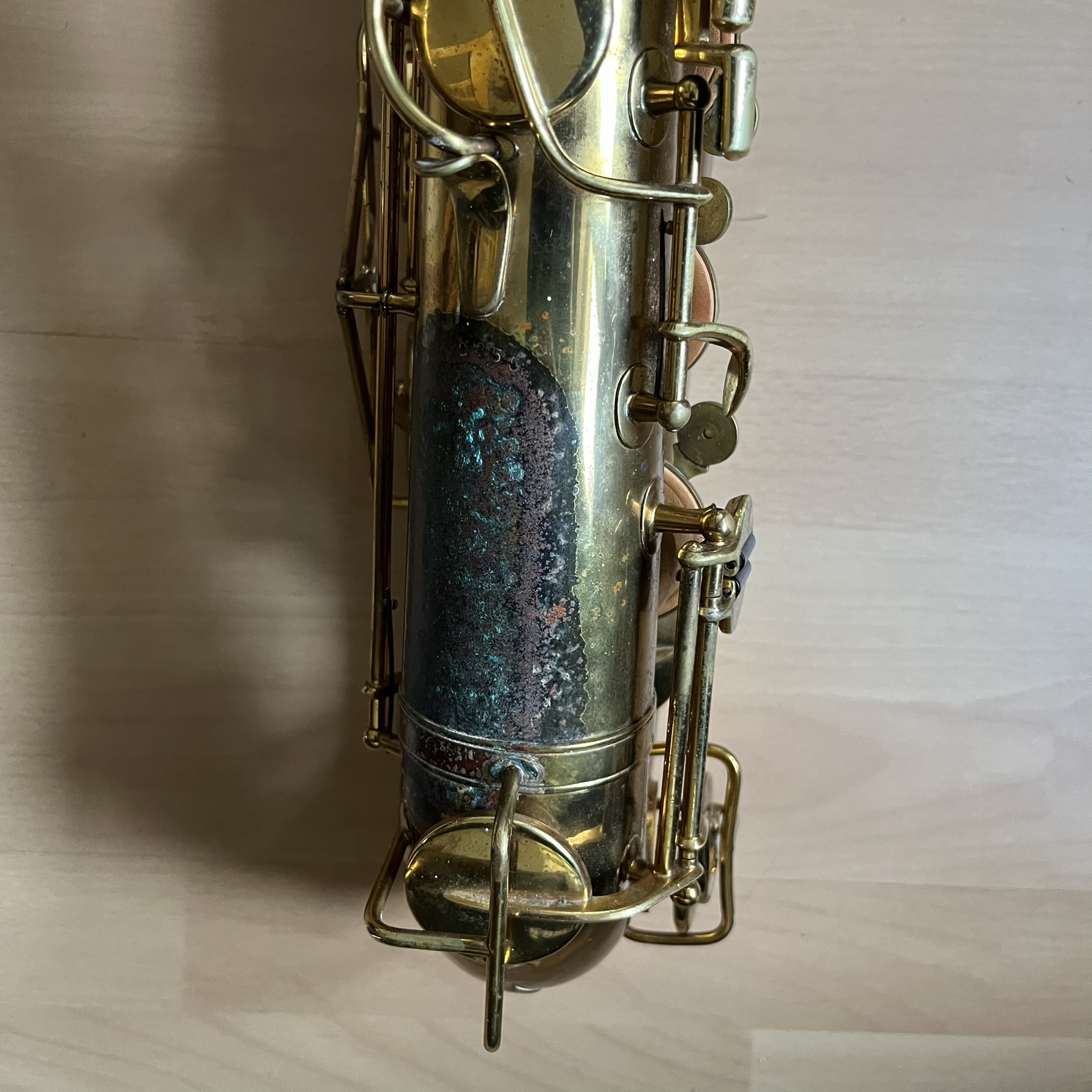 Vintage Elkhart Tenor Saxophone Band Inst Co Made in USA w/ Hard Case