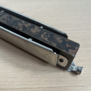 Vintage Super Chromonica M. Hohner Pre War Chromatic Harmonica Key G with Star