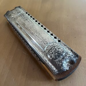 The TROUBADOUR Harmonica 15cm Rare Made in Germany
