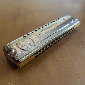 The TROUBADOUR Harmonica 15cm Rare Made in Germany