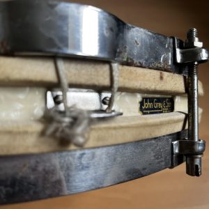 1950s John Grey & Sons Pancake Snare Drum