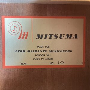 1960s Vintage Mitsuma Model 10 Ivor Mairants Japan