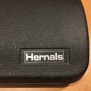 Hernals S100 Flute Tokyo Japan Hard Case, Cloth, Cleaning Rod