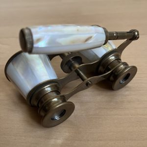 Antique Victorian/Edwardian Mother of Pearl Opera Glasses